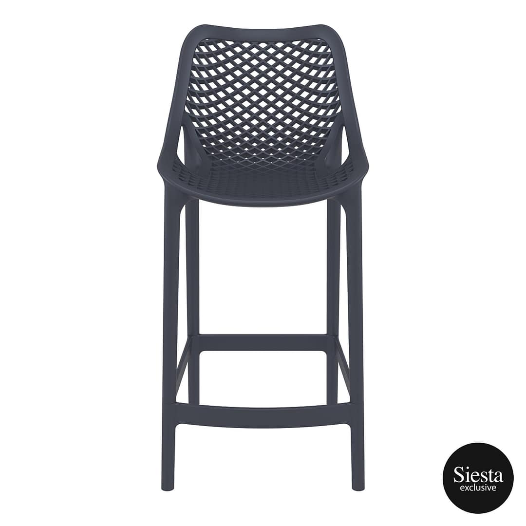 Siesta Exclusive Air Barstool 65 – Anthracite, Fibreglass Reinforced | 5-Year Warranty - Image 2