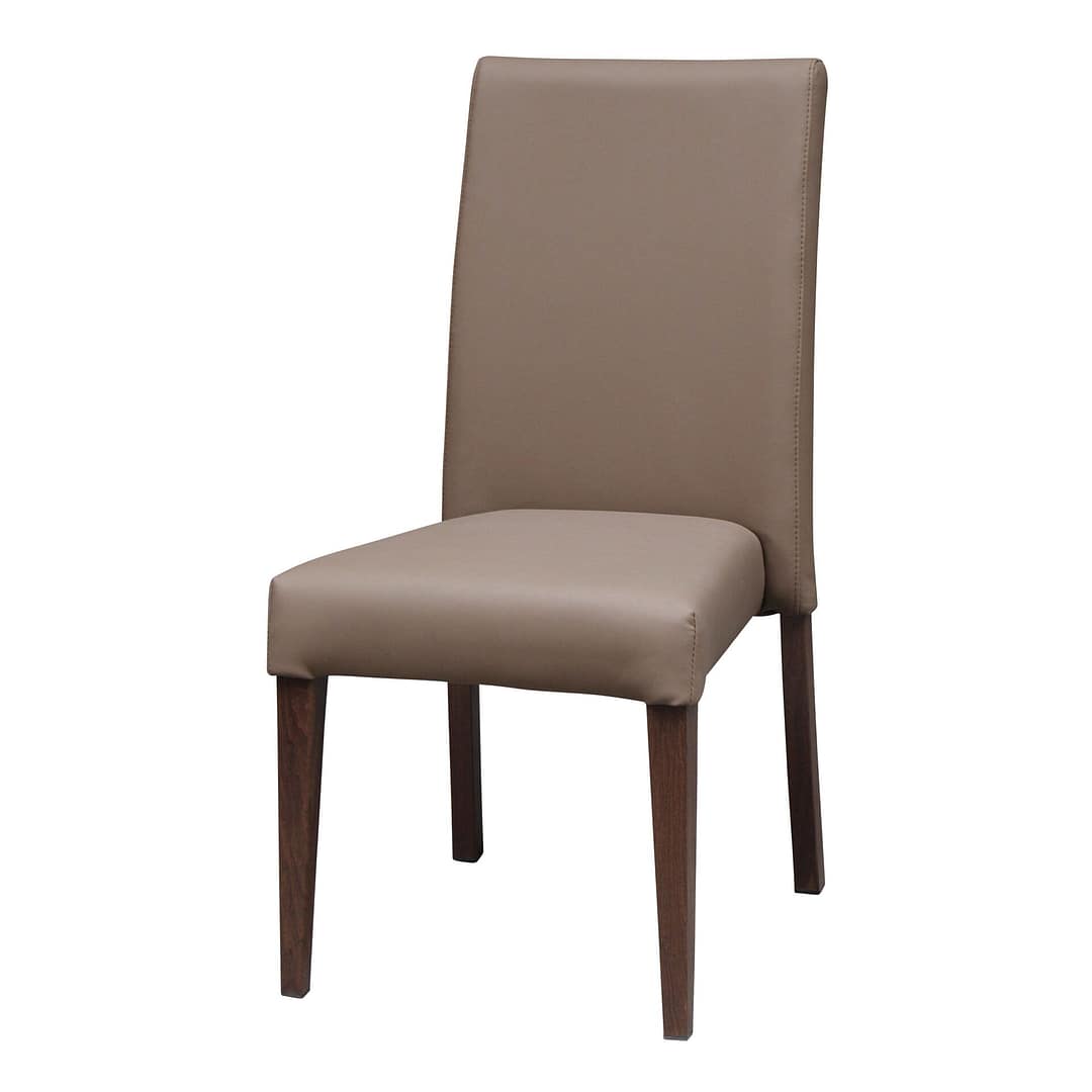 Taupe London Chair with Timber Look Legs - Sophisticated Seating for Commercial Spaces - Image 17