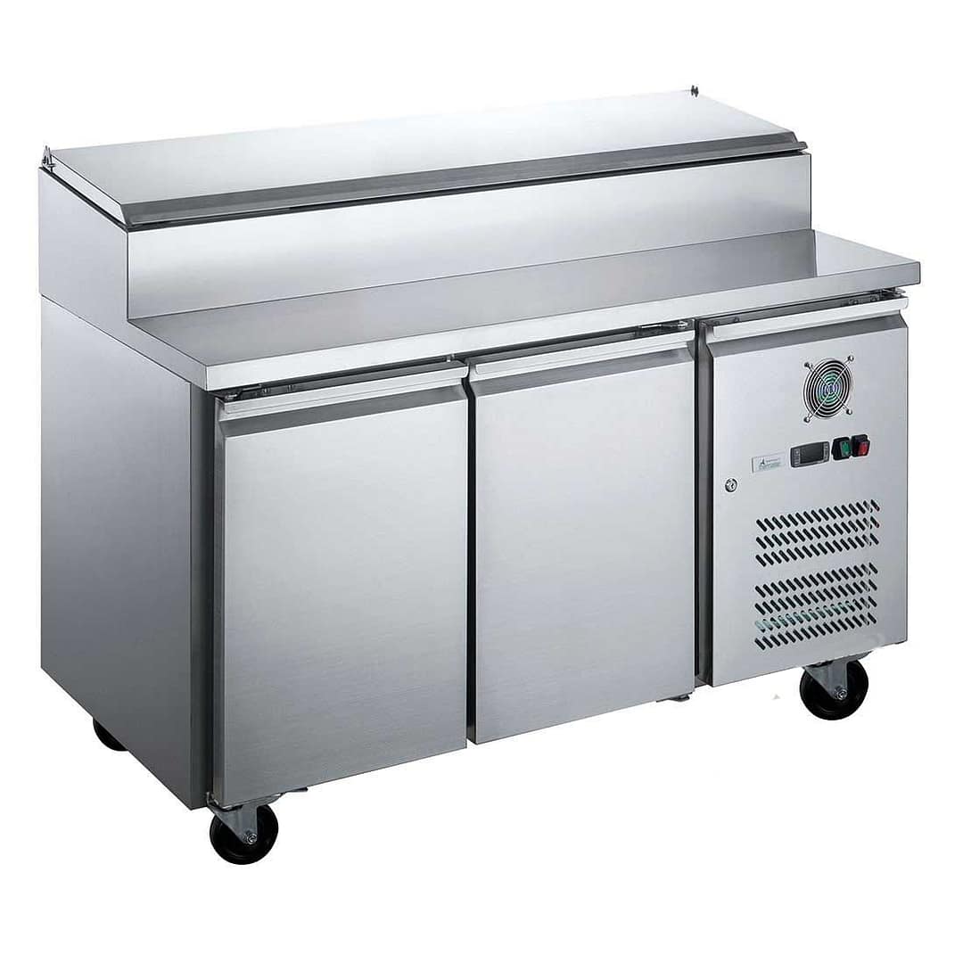 FED-X XSS8C15S2V Stainless Steel Sandwich Counter with 390L Capacity – Ideal for Cafés & Restaurants