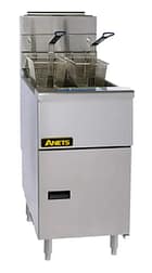 Anets FDAGG114R Gas Fryer with Oil Filter Drawer System