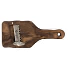 Ambrogio Sanelli Ovangkol truffle slicer, stainless steel waved blade, professional truffle cutter, made in Italy, restaurant tool, Australia