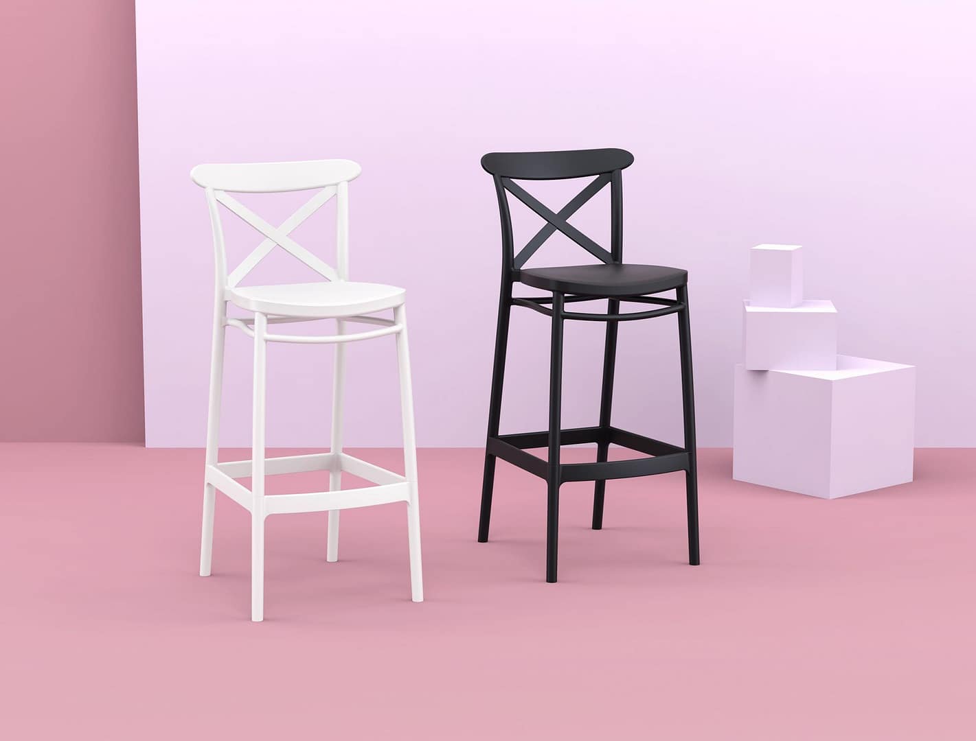 Commercial Grade Olive Green Victor Barstool 65 - Heavy Duty Bar Stool by Siesta, Turkey - Image 8