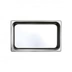 Kitchen Knock Stainless Steel GN Pan 1/1 100mm Deep – 13.5L Capacity, Pack of 6