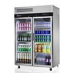 Turbo Air KR45-2G(HC) SpectraView Fridge with LED Lighting