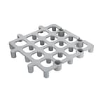 Vogue CF205 plastic dunnage floor rack, 2-pack, polypropylene, 335mm square – Australia