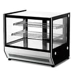 Bonvue GN-900HRT Square Glass Hot Food Display, 900mm, 93L, Countertop, Stainless