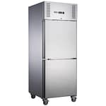 FED-X XURF600S1V Stainless Steel Upright Freezer 600L Split Door