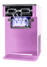 BRÜLLEN i26 PRO Twin System Gravity Feed Soft Serve Machine - Countertop