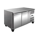 Thermaster GN2100BT tropicalised 2 door gastronorm bench freezer 314L stainless steel – Australia