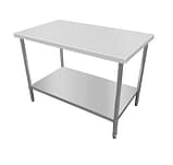 Kitchen Knock 419915 stainless steel workbench with timber layer 1000x600mm