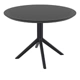 Assembled Sky Table 105 Black - Durable Dining Table