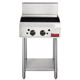 Thor TR-CBR24F LPG Gas Char Broiler showing 24" radiant grilling area, ideal for commercial restaurants