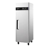 Turbo Air KF25-1(HC) upright stainless steel freezer 574L with digital controls and eco-friendly refrigerant