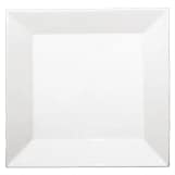 Olympia CL032 Deep Square Plates 305mm – Vitrified Porcelain, Stackable, Pack of 6