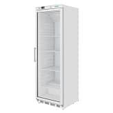 Polar CZ786-A Upright Display Fridge – 400L White Glass Merchandiser