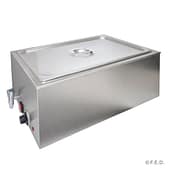 Benchstar ZCK165BT-1 Benchtop Heated Bain Marie with 1/1 Pan and Drain Valve
