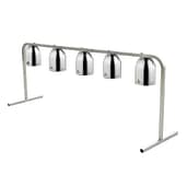 Anvil HLB0005 quintuple benchtop heat lamp with 5 chrome shades, 1.25kW, 250W per globe – commercial food warmer Australia