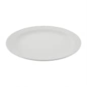 Olympia S754 Athena 10-inch Narrow Rimmed White Porcelain Plates – Pack of 36