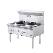 Kenna DuoFlame Compact Wok Station - Twin Burner Wok