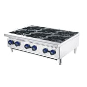 CookRite ATHP-36-6-LPG 6 Burner LPG Commercial Cooktop