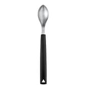Ambrogio Sanelli A5408080 Triangle quenelle spoon large 80mm, stainless steel, professional plating spoon, made in Germany, Australia