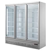 Thermaster LG-1500GBM 1664L Triple Door Display Fridge – 2°C to 8°C with LED & Adjustable Shelves