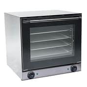 ConvectMax YXD-1AE convection oven, compact 240V, 4 trays, stainless steel – front view, Australia
