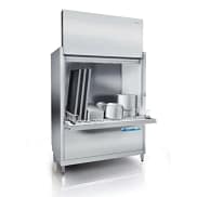 MEIKO FV250.2 Air Concept commercial pot washer dishwasher, 30 racks/hour, stainless steel – Australia