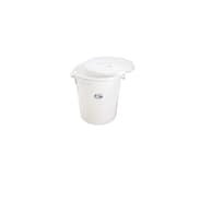 Kitchen Knock 014730 100L Food-Grade Plastic Bin – White PE Container