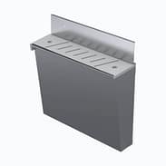 Bromic Knife Holder Accessory with 7 Knife Slots and 2 Butcher Steel Slots for Deli Displays