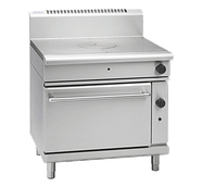 Waldorf RN8110G 900mm gas target top oven with static base, ideal for commercial kitchens