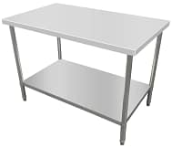 Kitchen Knock 419918 stainless steel workbench 1000x700mm with undershelf, premium SUS304 top – Australia