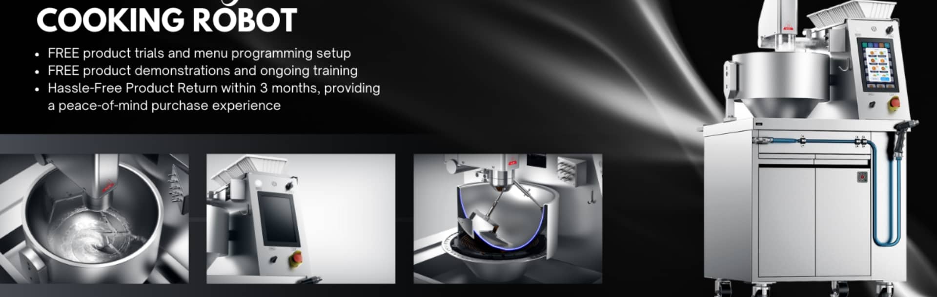 Advanced Intelligent Cooking Robot with Free Trial and Training