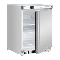Polar PC002-A stainless steel under counter 150L fridge