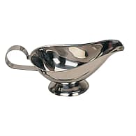 Olympia Stainless Steel Gravy Boat – 145ml