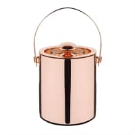 Olympia DR740 Double Walled Copper Ice Bucket with Lid