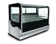 Anvil DSI0540 countertop ice cream showcase freezer 190L stainless steel