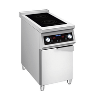 Electmax EIC400 700 Series 2-burner induction cooktop with door