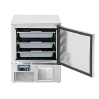 Polar UA013-A stainless steel undercounter fish fridge 140L, -4° to +4°C, Australia
