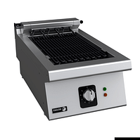 Fagor B-E905 commercial electric chargrill with V-shaped grills and control panel