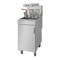 Frymax VX15E stainless steel chip dump and warmer with infrared heating