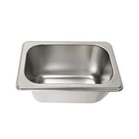 Kitchen Knock 419038 GN 1/9 Pan 65mm Deep – Stainless Steel 6-Pack