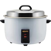 Apuro CB944-A large commercial rice cooker, 10L dry, 23L cooked capacity, stainless steel, 2.95kW – Australia