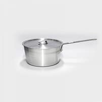 Kitchen Knock 416470 aluminium sauce pot 3.5L with lid, 220mm diameter – commercial cookware Australia