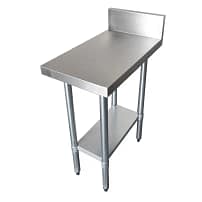 Kitchen Knock 423925 stainless steel workbench 300x700mm with 150mm splashback
