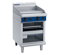 Blue Seal G55T 600mm gas griddle toaster with 16mm steel plate and toaster under – Australia