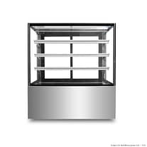 Bonvue SF840V Cake Display Cabinet – 740L, 1200mm Wide, Curved ITO Glass, LED Lighting