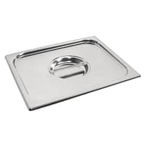 Vogue Stainless Steel Heavy Duty 1/2 Gastronorm Lid - Durable Heat Retention