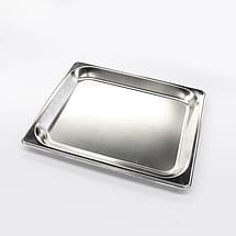 Kitchen Knock Stainless Steel Gastronorm Pan 1/2 – 40mm Deep (Pack of 6)