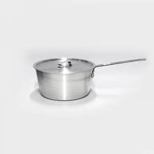 Kitchen Knock 416472 aluminium sauce pot 6.6L with lid, 270mm diameter – commercial cookware Australia